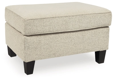 Ashley Abinger Natural Ottoman