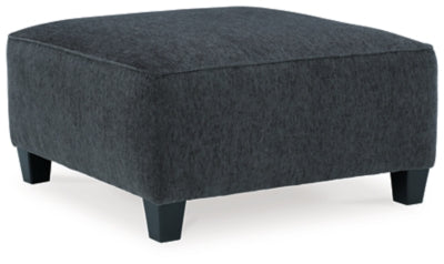 Ashley Abinger Smoke Oversized Accent Ottoman