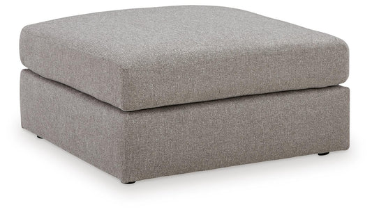 Benchcraft Lindon Smoke Oversized Accent Ottoman