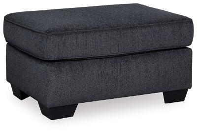 Ashley Altari Slate Ottoman
