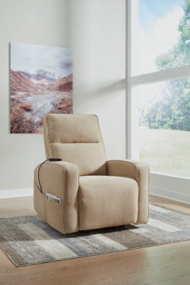 Ashley Starganza Taupe Power Lift Recliner