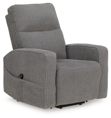 Ashley Starganza Gray Power Lift Recliner