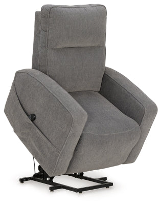 Ashley Starganza Gray Power Lift Recliner