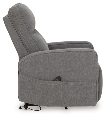 Ashley Starganza Gray Power Lift Recliner