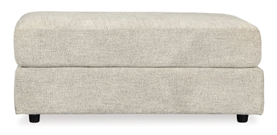 Ashley Soletren Stone Oversized Ottoman