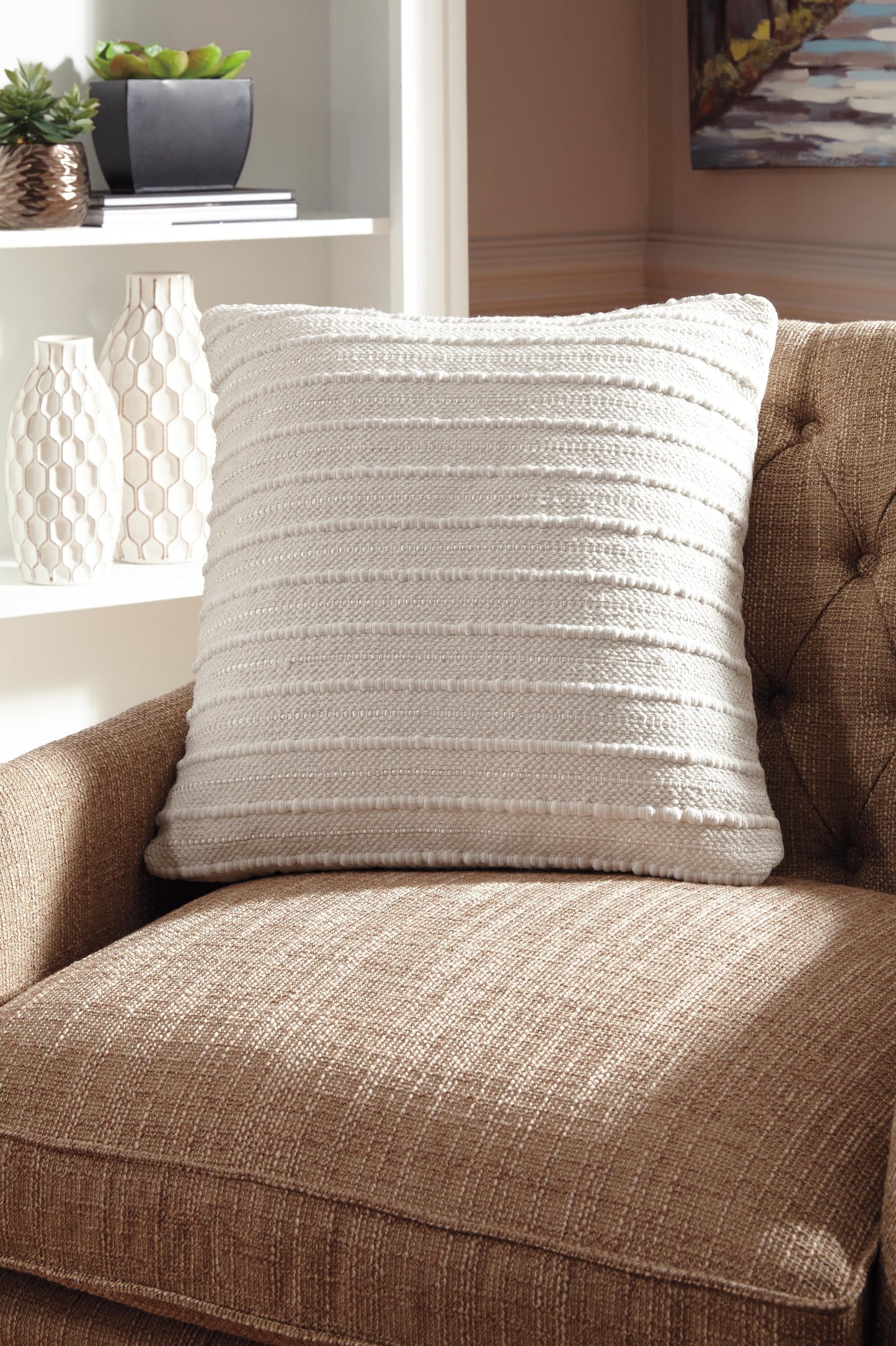 Ashley Theban Cream Pillow