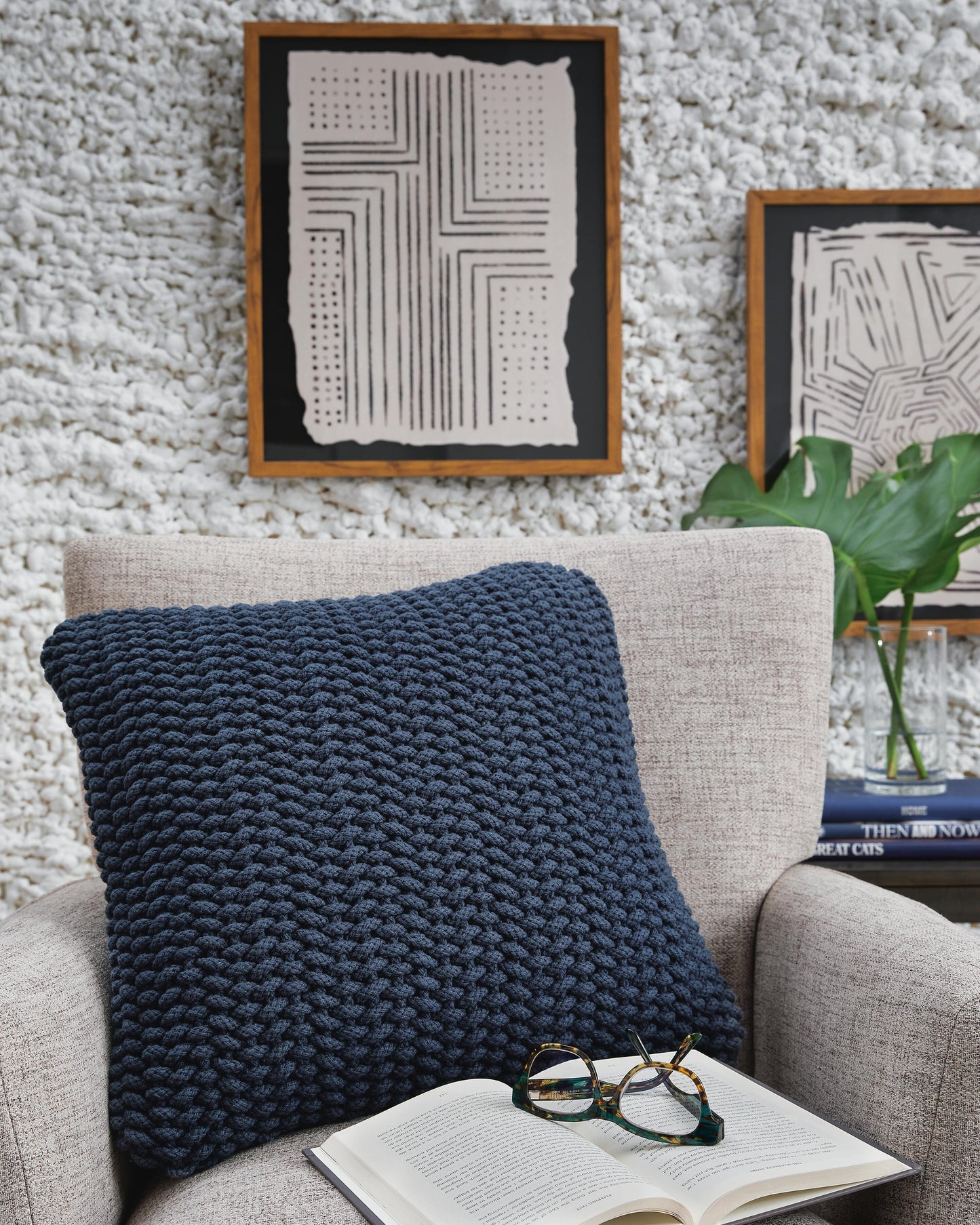 Ashley Renemore Blue Pillow