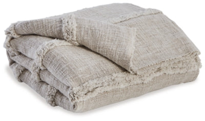 Ashley Samsen Linen Throw (Set of 3)