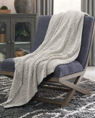 Ashley Leonita Black White Throw