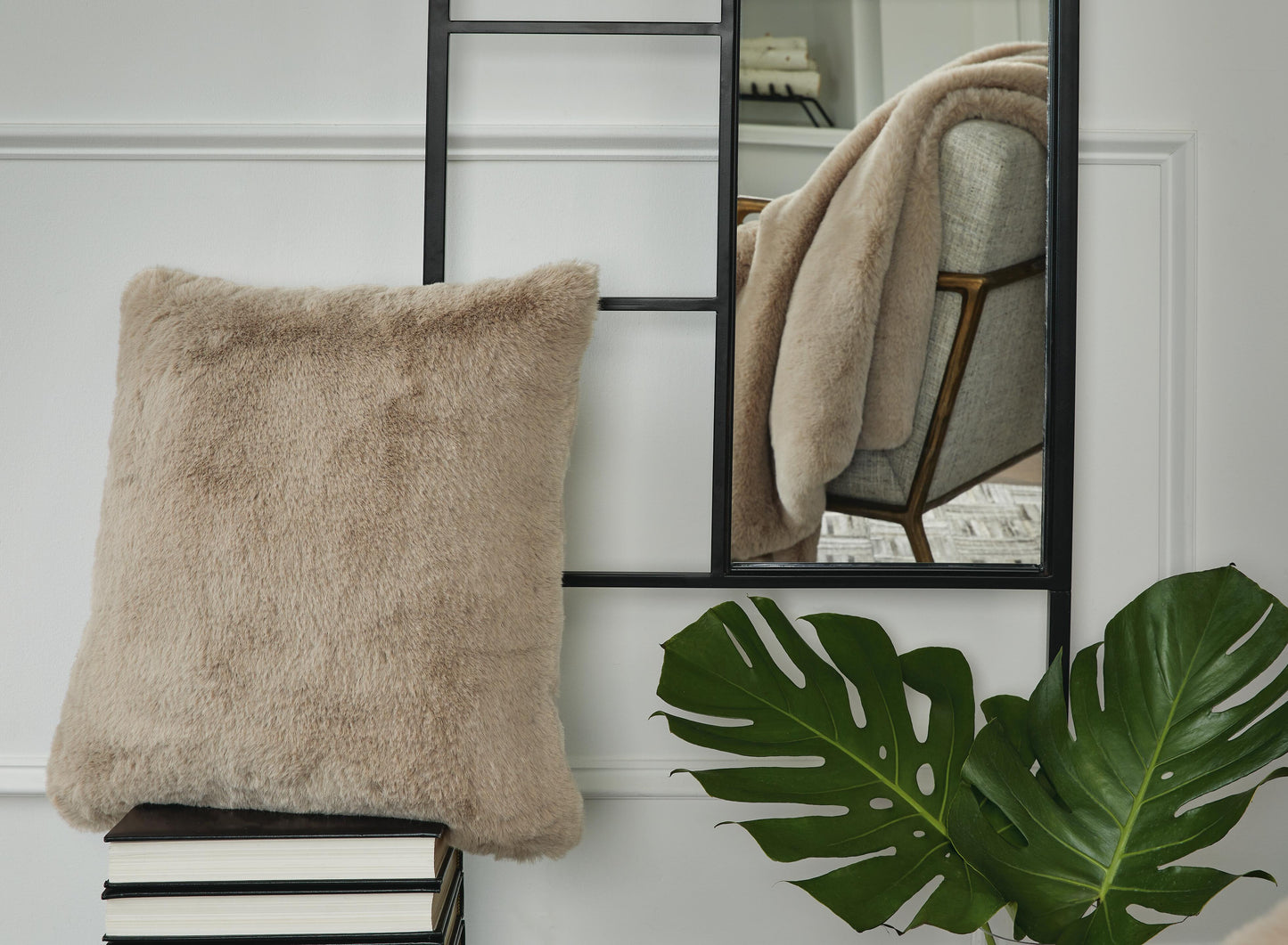 Ashley Gariland Taupe Pillow