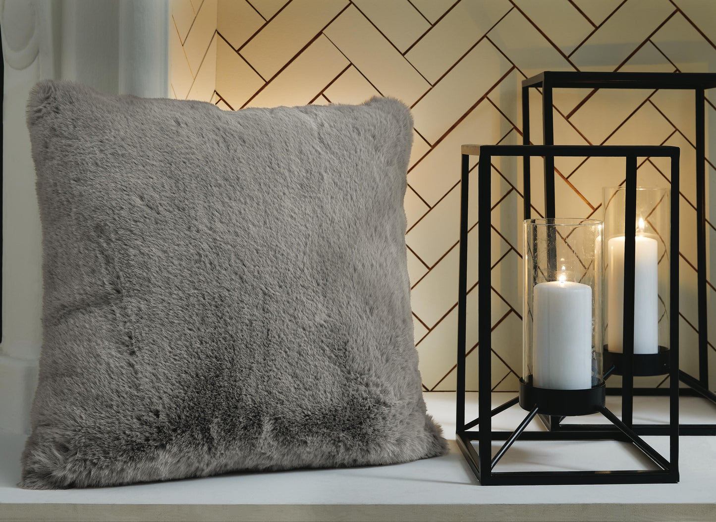Ashley Gariland Gray Pillow