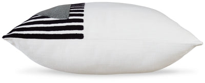 Ashley Longsum Black White Honey Pillow