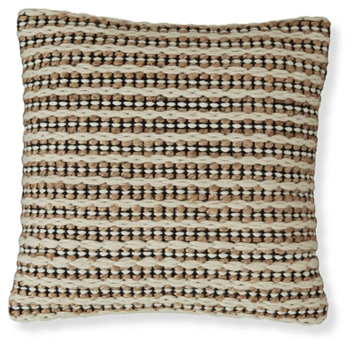 Ashley Nealington Brown Black White Pillow