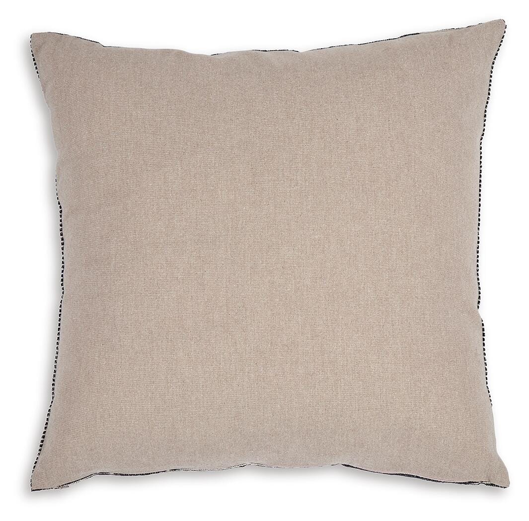 Ashley Edelmont Black Linen Pillow