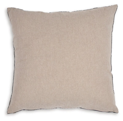 Ashley Edelmont Black Linen Pillow