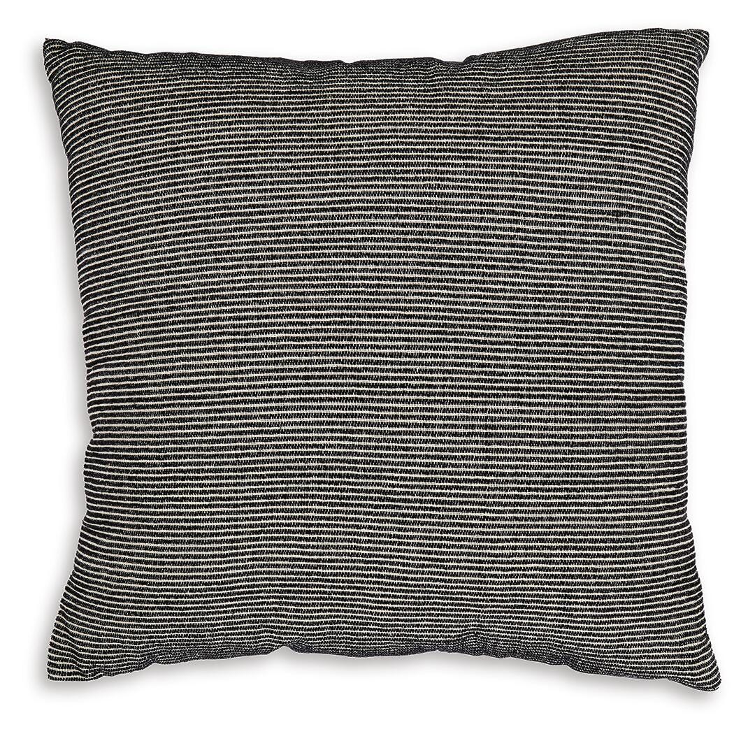 Ashley Edelmont Black Linen Pillow