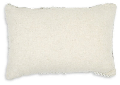 Ashley Standon Gray White Pillow (Set of 4)