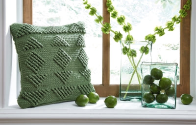 Ashley Rustingmere Green Pillow (Set of 4)