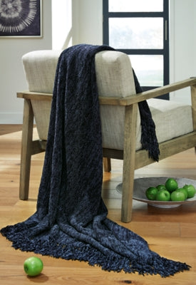 Ashley Tamish Blue Throw