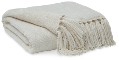 Ashley Tamish Cream Throw