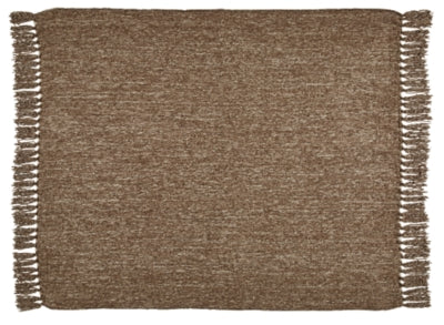 Ashley Tamish Brown Throw