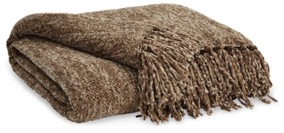 Ashley Tamish Brown Throw