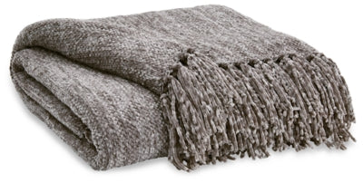 Ashley Tamish Gray Throw