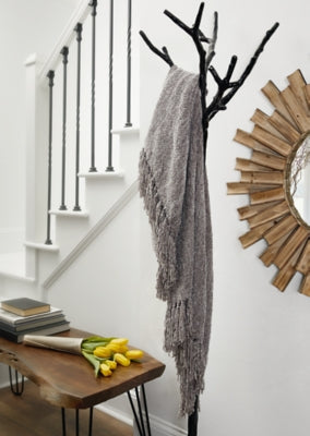 Ashley Tamish Gray Throw