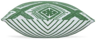 Ashley Bellvale Green White Pillow (Set of 4)