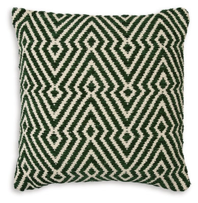 Ashley Digover Green Ivory Pillow (Set of 4)