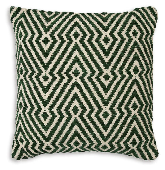 Ashley Digover Green Ivory Pillow