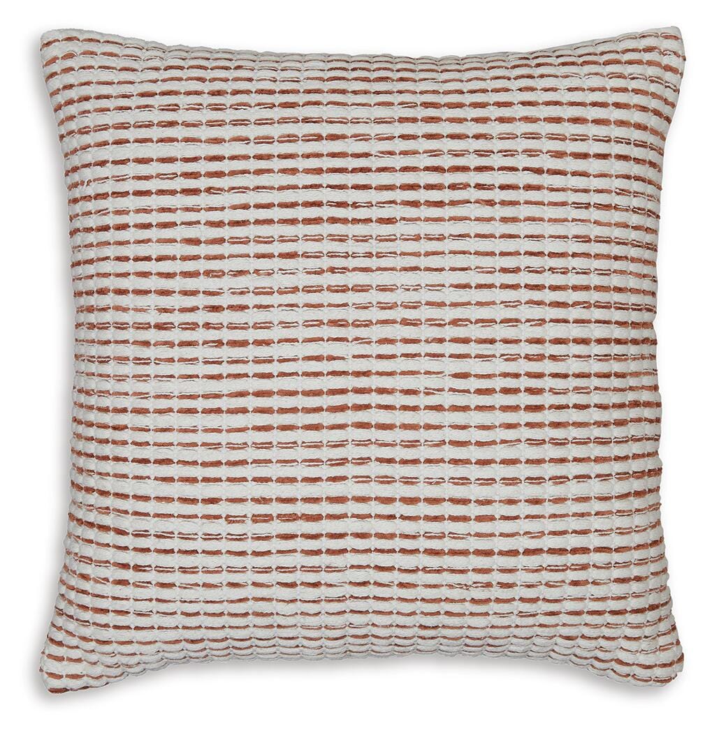 Ashley Nashlin White Rust Pillow