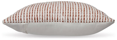Ashley Nashlin White Rust Pillow