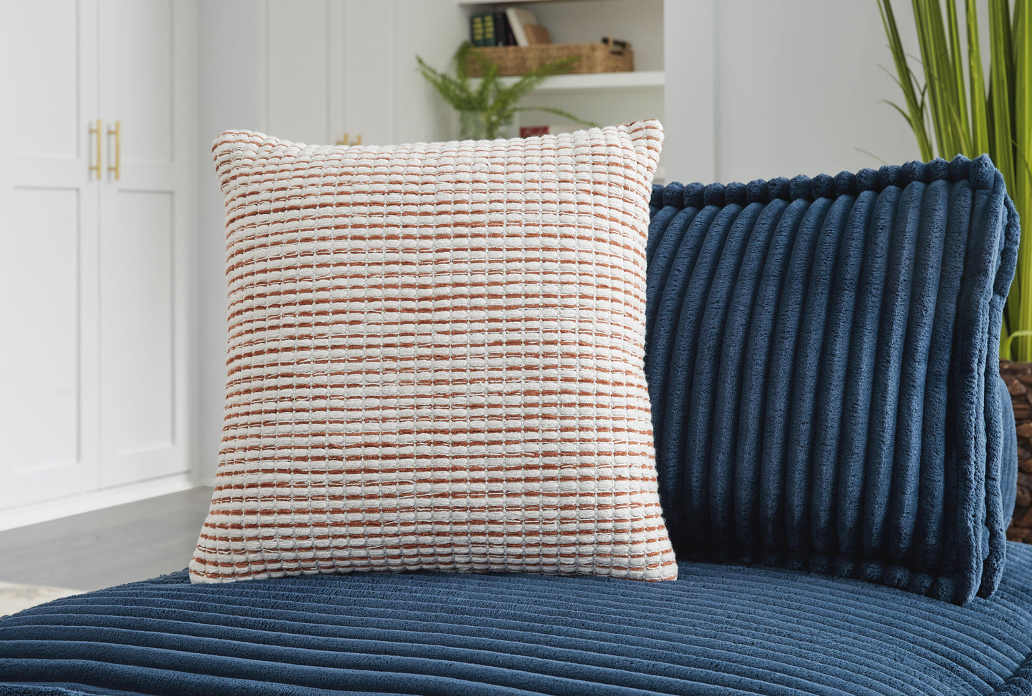 Ashley Nashlin White Rust Pillow