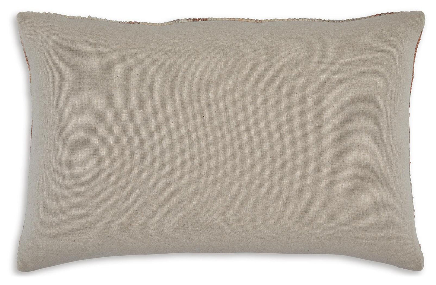 Ashley Aprover Rust Gray White Pillow