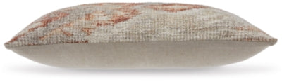 Ashley Aprover Rust Gray White Pillow