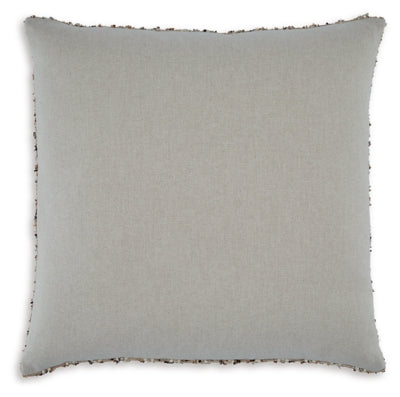 Ashley Vorlane Tan Brown White Pillow