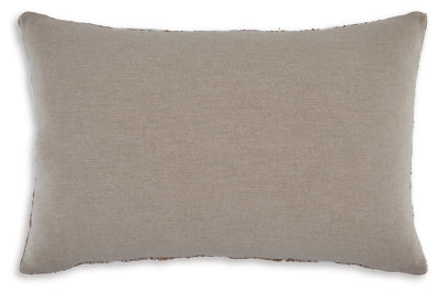 Ashley Benish Tan Brown White Pillow (Set of 4)