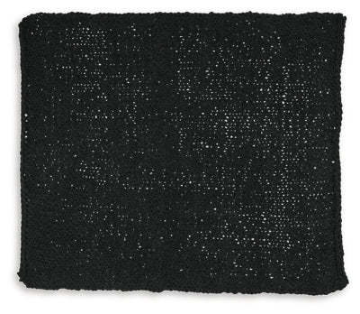 Ashley Chaddon Black Throw