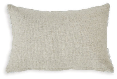 Ashley Farissen White Tan Pillow (Set of 4)
