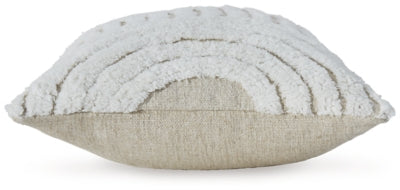 Ashley Farissen White Tan Pillow