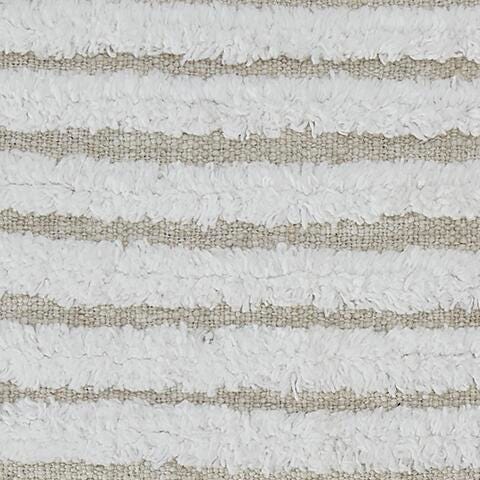 Ashley Farissen White Tan Pillow