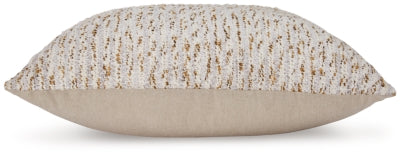 Ashley Abler Ivory Gray Gold Pillow