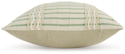 Ashley Rowton White Green Pillow (Set of 4)