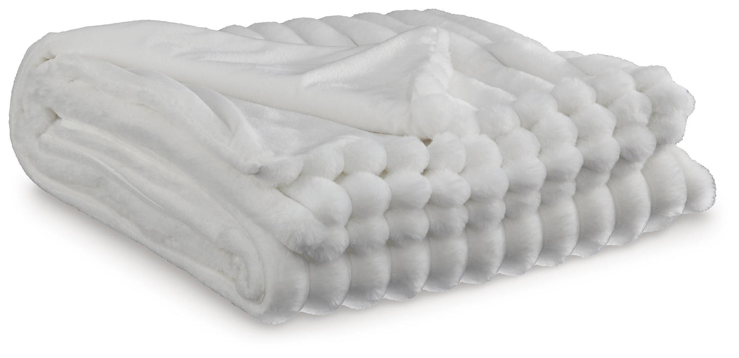 Ashley Alsonwell White Throw