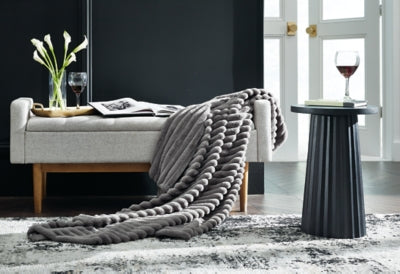 Ashley Alsonwell Gray Throw