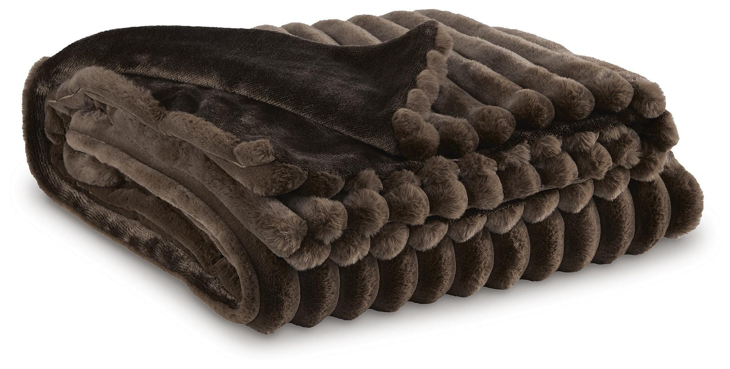 Ashley Alsonwell Brown Throw