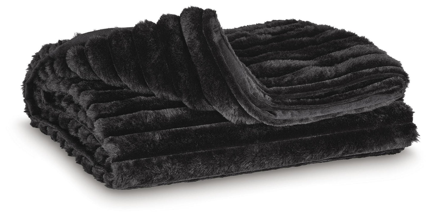 Ashley Alsonwell Black Throw