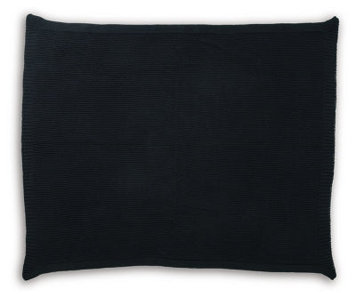 Ashley Gayelery Black Throw (Set of 3)
