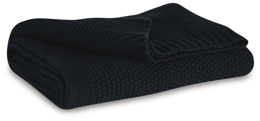 Ashley Gayelery Black Throw